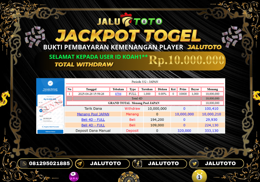 Prediksi JALUTOTO